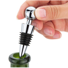 Metal Wine Bottle Stopper, Zinc Alloy Wine Stopper